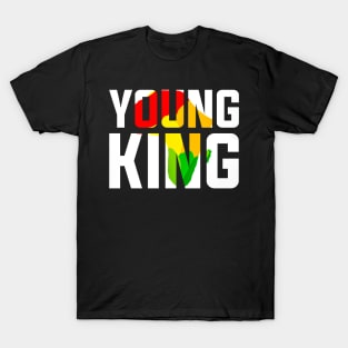 Young King Black History Month T-Shirt